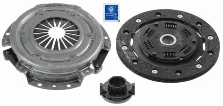 Комплект зчеплення Renault Clio 1.2 90-98 (d=180mm) (+вижимний) SACHS 3000 822 801 (фото 1)
