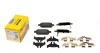 Комплект гальмівних колодок задн , SUZUKI BALENO, S-CROSS, SWIFT IV, SWIFT V, SX4 S-CROSS, VITARA TOYOTA YARIS 1.0-1.6D 11.05- TEXTAR 2525801 2525801