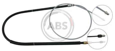 Трос ручного гальма E90/E91/E92/E93 (04-21) A.B.S. A.B.S. K19936