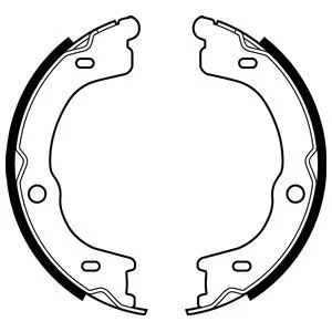 Гальмівна колодка KIA SORENTO I 2.5D/3.3 08.02-12.11 Delphi LS2048 (фото 1)