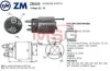 Реле втягуюче стартера ZM ZM 496 ZM 496