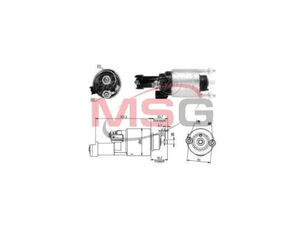 Реле втягуюче стартера ZM ZM 3705