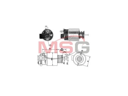 Реле втягуюче стартера ZM ZM 1261