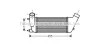 AVA CITROEN Інтеркулер C8, Jumpy, Fiat Scudo, Ulysse, Lancia, Peugeot 807 2.0HDI 06- PEA4347 AVA PEA4347