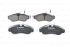 Комплект гальмівних колодок передн, CITROEN JUMPER I FIAT DUCATO PEUGEOT BOXER 1.9D-2.8D 02.94-09.09 BOSCH 0986424031 (фото 4)