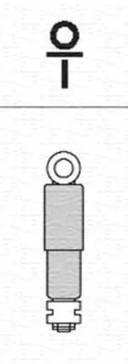 Амортизатор задн Лів/Прав OPEL ASTRA F, ASTRA F CLASSIC, ASTRA F/KOMBI, KADETT D, KADETT E 1.2-2.0 08.79-01.05 MAGNETI MARELLI 351886070000 (фото 1)