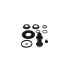 Р-кт супорта зад. OPEL Astra Ø34 mm(Bosch) 98- MSG 234014-MSG (фото 4)