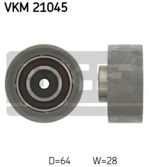 Паразитний ролик ременя ГРМ VOLVO 940, 940 II, 960 VW LT 28-35 I, LT 40-55 I 2.4D 08.89-10.98 SKF VKM21045