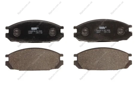 Комплект гальмівних колодок задн, NISSAN PATROL GR IV, PATROL III/2, VANETTE 2.0D-4.2D 01.86- FERODO FDB937
