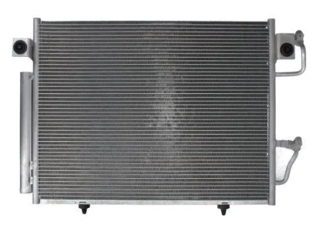 Конденсатор кондиціонера (з осушувачем) MITSUBISHI PAJERO CLASSIC, PAJERO II, PAJERO III, PAJERO SPORT I 2.5D/3.2D/3.5 11.97- THERMOTEC KTT110305 (фото 1)