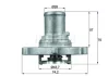 Термостат, охолоджуюча рідина MAHLE / KNECHT TI 122 87 D (фото 1)