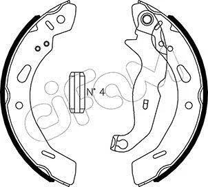 FORD Комплект барабанних колодок FIESTA VI (CB1, CCN) 1.6 15-17 CIFAM 153-490 (фото 1)