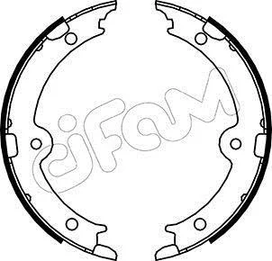 LEXUS Комплект барабанних колодок GS (_S19_) 300 (GRS190_) 05-11, TOYOTA CROWN (_S21_) 2.5 (GRS210) 12- CIFAM 153-449 (фото 1)