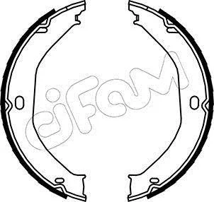 Фото 1 - jeep комплект барабанних колодок grand cherokee ii (wj, wg) 4.7 v8 4x4 99-05 CIFAM 153-360 JEEP Комплект барабанних колодок GRAND CHEROKEE II (WJ, WG) 4.7 V8 4x4 99-05 CIFAM 153-360 (фото 1)