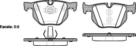 Drive+ Drive+ - Гальмівні колодки до дисків Dr!ve+ DP1010.10.0341