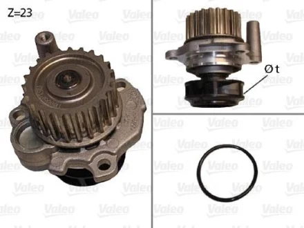 Фото водяной насос Valeo 506532 Водяной насос Valeo 506532