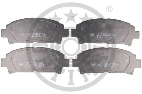 Фото 1 - гальмівні колодки дискові Optimal BP-09829 Гальмівні колодки дискові Optimal BP-09829 (фото 1)
