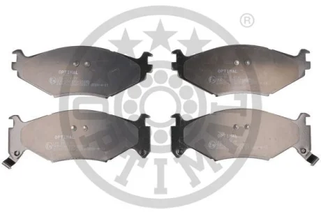 Гальмівні колодки дискові Optimal BP-09937 (фото 1)