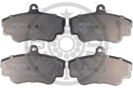 Фото 1 - гальмівні колодки дискові Optimal BP-09623 Гальмівні колодки дискові Optimal BP-09623 (фото 1)