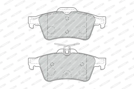 Комплект гальмівних колодок задн, FORD FOCUS IV, KUGA III PEUGEOT 508 I, 508/KOMBI 1.5-2.2D 11.10- FERODO FDB4935