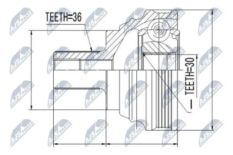 Шрус Nty NPZVW030