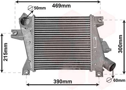 Фото 1 - інтеркулер NISSAN X-TRAIL (2001) 2.2 DCI Van Wezel 13014700 Інтеркулер NISSAN X-TRAIL (2001) 2.2 DCI Van Wezel 13014700 (фото 1)