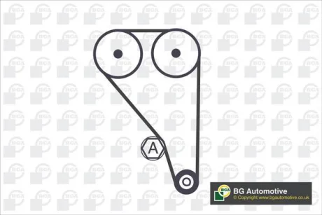 Комплект ГРМ FIESTA/FOCUS 1.25-1.6 95-12 BGA TB2302K