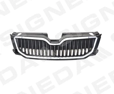 Фото 1 - решітка радіатора SKODA OCTAVIA, 13 - 17 Signeda PSD07024GA Решітка радіатора SKODA OCTAVIA, 13 - 17 Signeda PSD07024GA (фото 1)