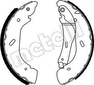 Комплект гальмівних колодок Metelli 530134 (фото 1)