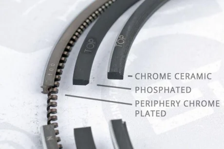 Фото 1 - комплект кілець на поршень ET ENGINETEAM R1009700 Комплект кілець на поршень ET ENGINETEAM R1009700 (фото 1)