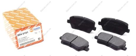 Колодки гальмівні AUTOTECHTEILE 5040151 (фото 1)