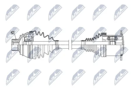 Піввісь Nty NPWAU011