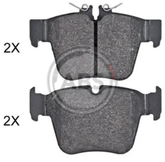 Гальмiвнi колодки дисковi заднi ABS A.B.S. 35152