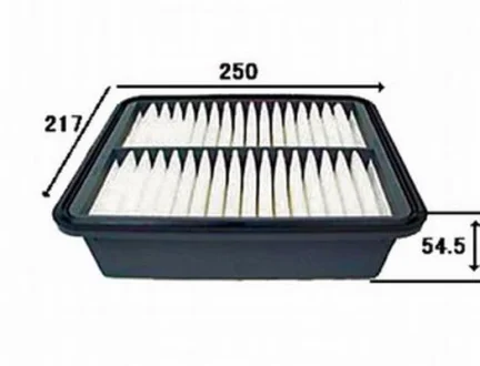 Фильтр воздушный двигателя JS ASAKASHI A198J