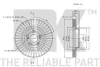 Гальмівний диск NK 204590 (фото 3)