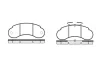 Гальмiвнi колодки (вир-во Remsa) 0142.10 0142.10