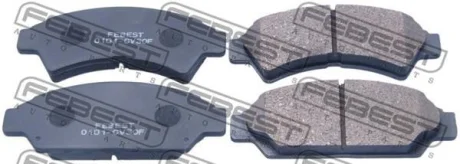 Колодки тормозные передние FEBEST 0101CV30F