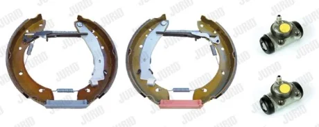 CITROEN KIT EVO Р/к заднього гальма (колодки+2цил.+установ. к-т) BERLINGO / BERLINGO FIRST 1.4 96-08 Jurid 381375J