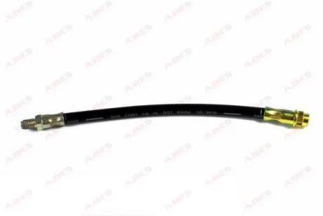Гальмівний шланг гнучкий передн Лів/Прав (довжина 242мм, M10x1/M10x1) RENAULT 21, CLIO I, TWINGO I, TWINGO I/HATCHBACK 1.0-2.0 03.86-06.07 ABE C87148ABE (фото 1)