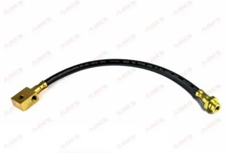 Гальмівний шланг гнучкий передн Прав (довжина 368мм, M10x1/Banjo) NISSAN PATROL GR IV, PATROL GR V 2.8D/3.0D/4.2D 09.88- ABE C81532ABE