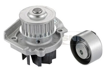 Комплект ГРМ (ремінь + ролик + водяний насос) ALFA ROMEO GIULIETTA/HATCHBACK AUDI A6 C7 FIAT 500, 500L, FIORINO, GRANDE PUNTO, LINEA, PANDA, PANDA/HATCHBACK, PUNTO EVO, QUBO, TIPO 1.1-3.0D 09.03- SNR SNR NTN KDP458550