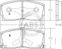 Комплект колодок гальмівних пер. A.B.S. A.B.S. 36658 (фото 1)