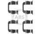 Комплект приладдя, накладка дискового гальма A.B.S. A.B.S. 1275Q (фото 1)