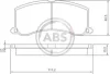 Комплект гальмівних колодок A.B.S. 36960 36960