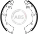 Комплект гальмівних колодок A.B.S. 9233 9233