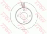 Диск гальмівний передн Лів/Прав (лакірован ) MITSUBISHI LANCER VIII  NISSAN NV200, NV200 / EVALIA 1.5D/1.6/1.8 02.08- TRW DF6417 DF6417
