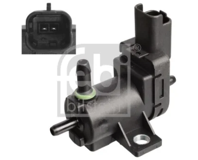 Електропневматичний контрольний клапан CITROEN BERLINGO, BERLINGO MULTISPACE, C2, C3 PLURIEL, C4, C4 I, C4 II, C4 PICASSO I, C4 PICASSO II, C4 SPACETOURER, C5 II, C5 III, C6, C8 1.1-3.0 09.98- FEBI FEBI BILSTEIN 109045