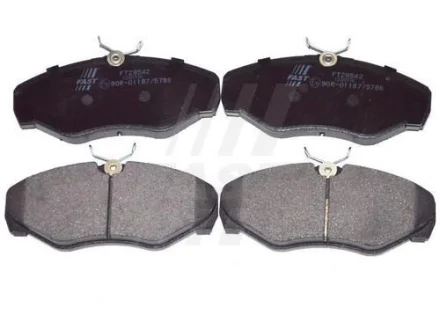 Гальмівнi колодки дисковi перед. Renault Trafic/Opel Vivaro 1.9DI 01- FAST FT29542