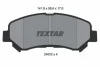 Колодки гальмівні дискові передн. Nissan Qashqai/X TEXTAR 2463201 (фото 1)