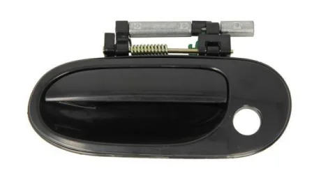 Ручка дверей передн Лів (зовнішн, з отвором для замка, чорн/під фарбування) NISSAN ALMERA II N16 01.00-05.07 BLIC 601016026401P